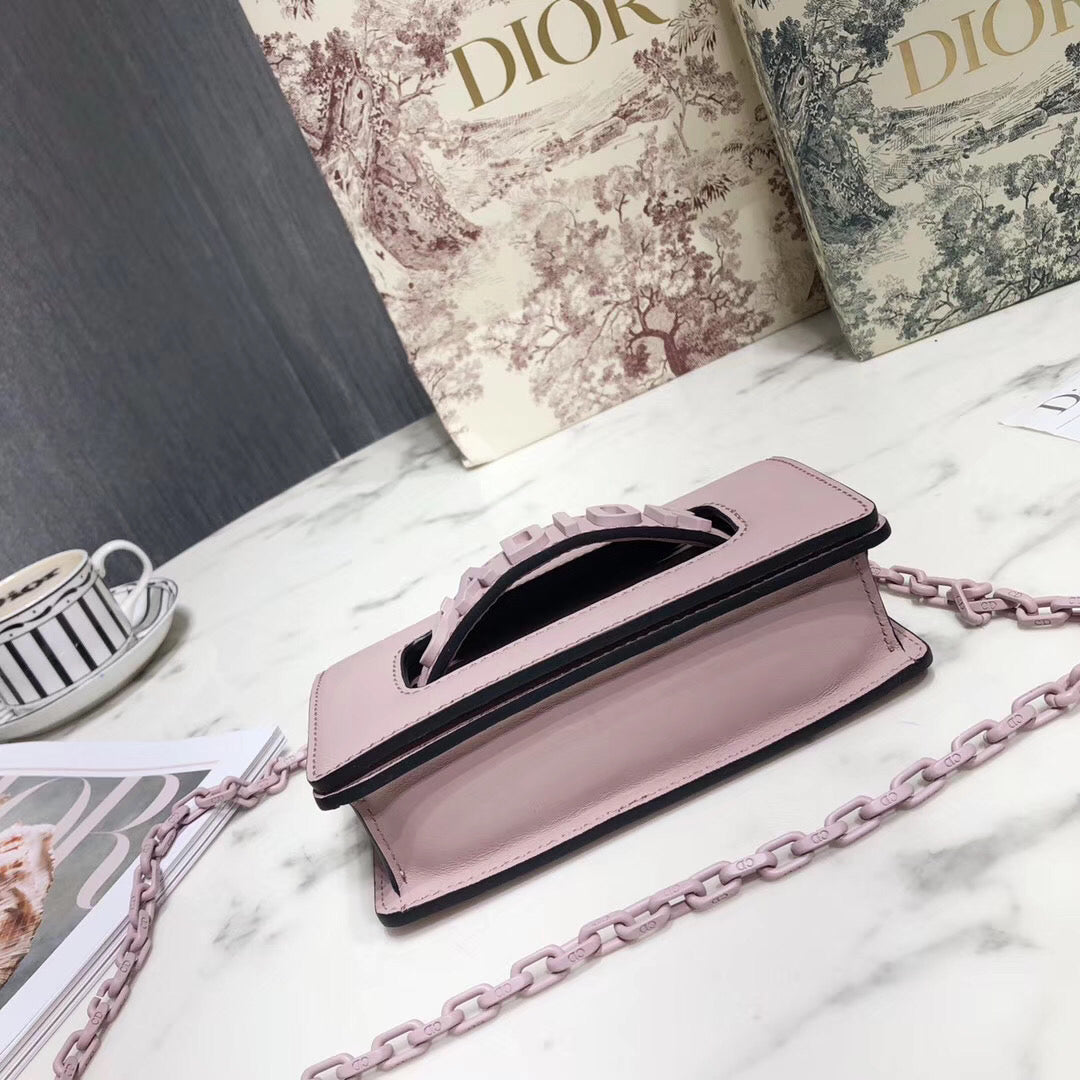 Luxury DiorMini J'ALuxury DiorBag In Pink Ultra Matte Calfskin