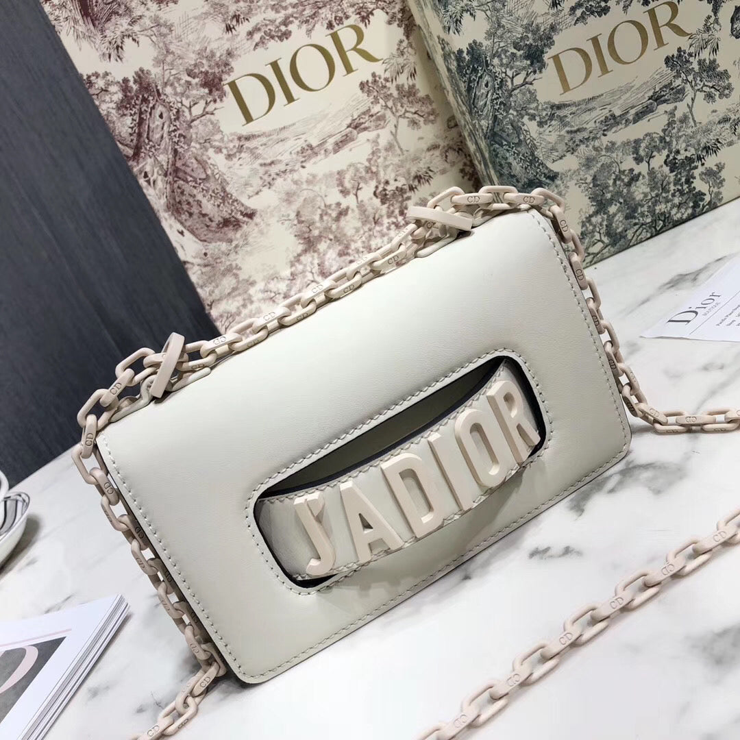 Luxury DiorMini J'ALuxury DiorBag In White Ultra Matte Calfskin