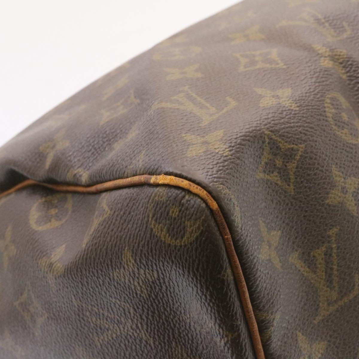 LOUIS VUITTON Monogram Speedy 35 Hand Bag M41524 LV ds047