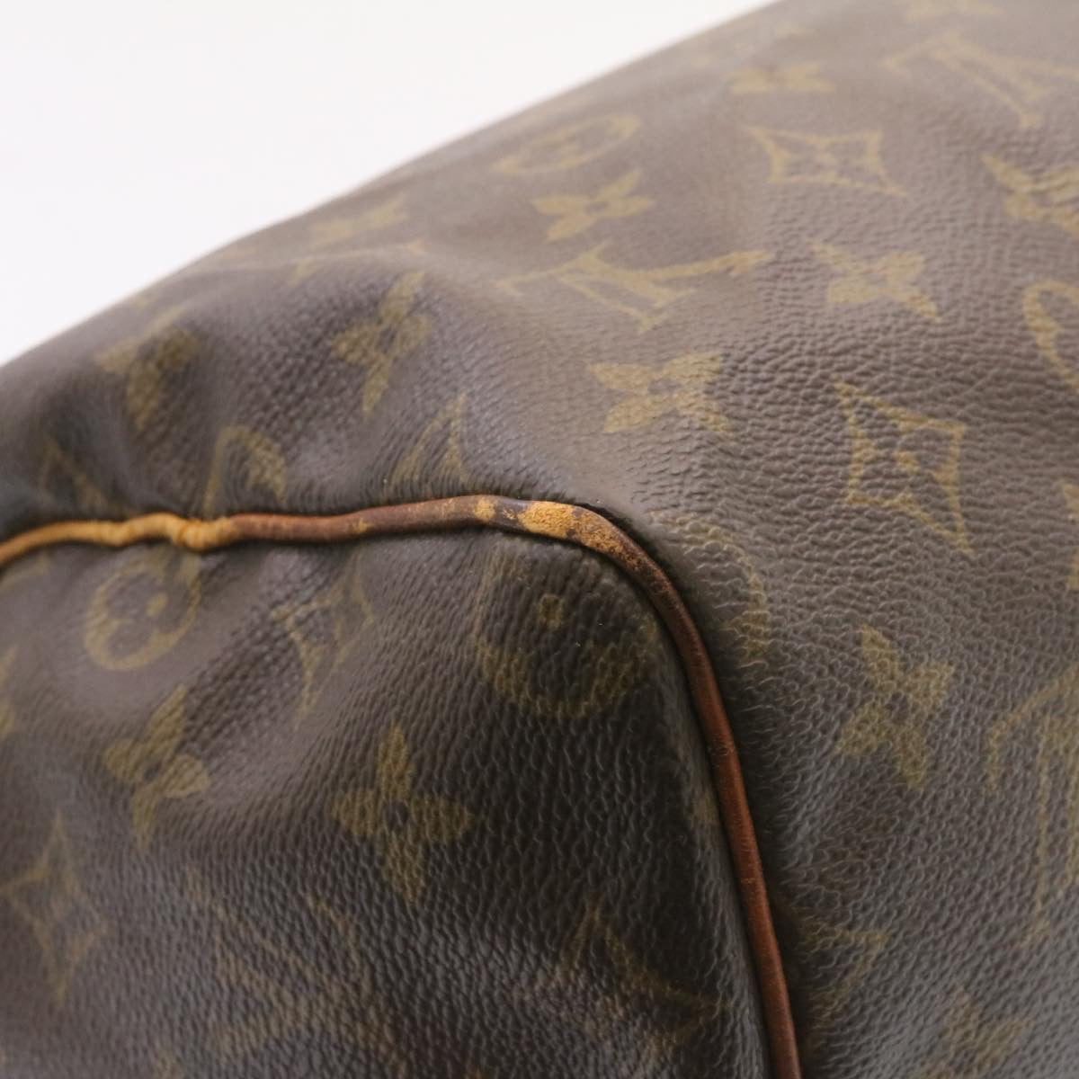 LOUIS VUITTON Monogram Speedy 35 Hand Bag M41524 LV ds047