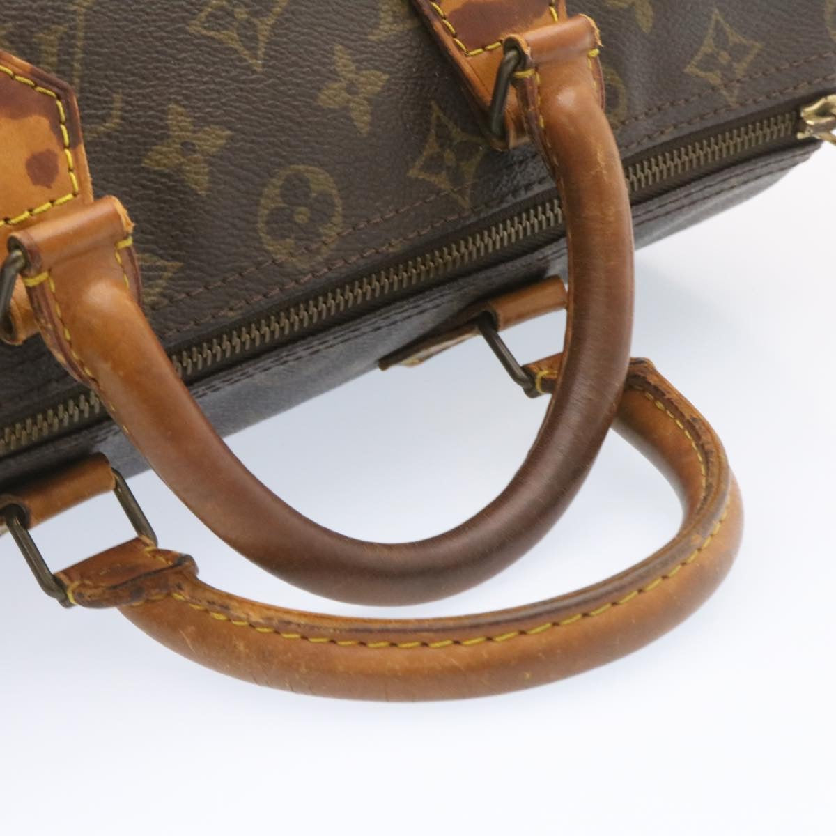 LOUIS VUITTON Monogram Speedy 35 Hand Bag M41524 LV ds047