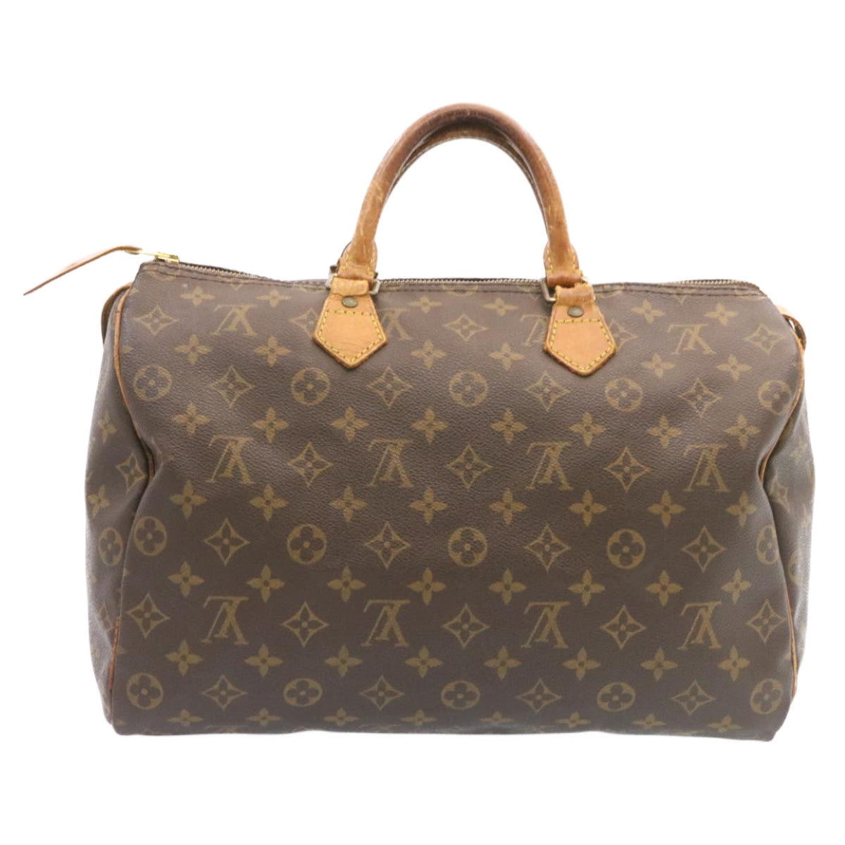 LOUIS VUITTON Monogram Speedy 35 Hand Bag M41524 LV ds162