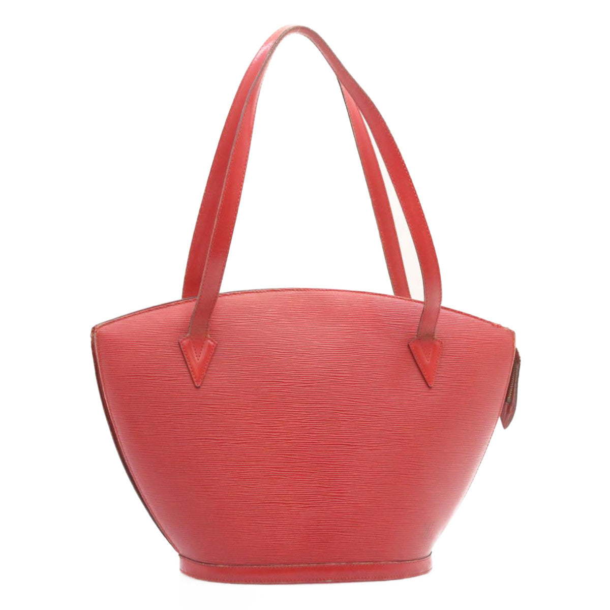 LOUIS VUITTON Epi Sac shopping Tote Bag Red M52267 LV ds176