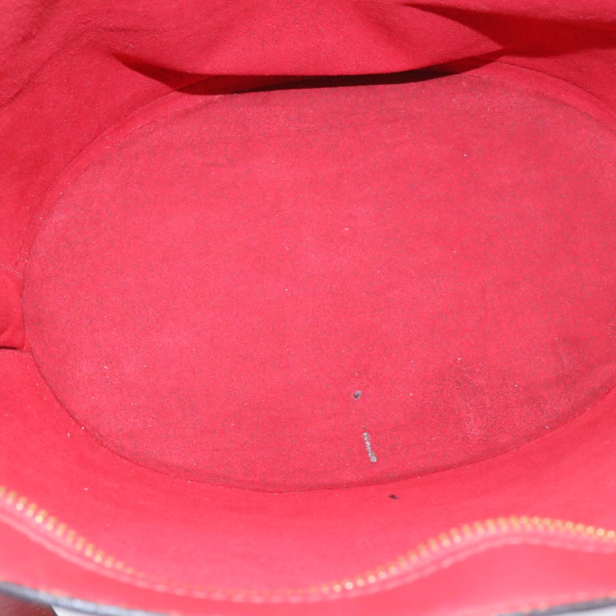 LOUIS VUITTON Epi Sac shopping Tote Bag Red M52267 LV ds176