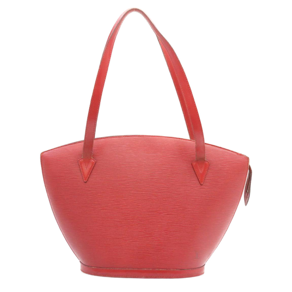 LOUIS VUITTON Epi Sac shopping Tote Bag Red M52267 LV ds176