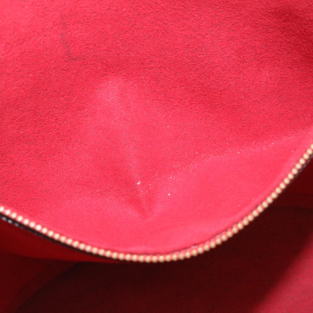 LOUIS VUITTON Epi Sac shopping Tote Bag Red M52267 LV ds176