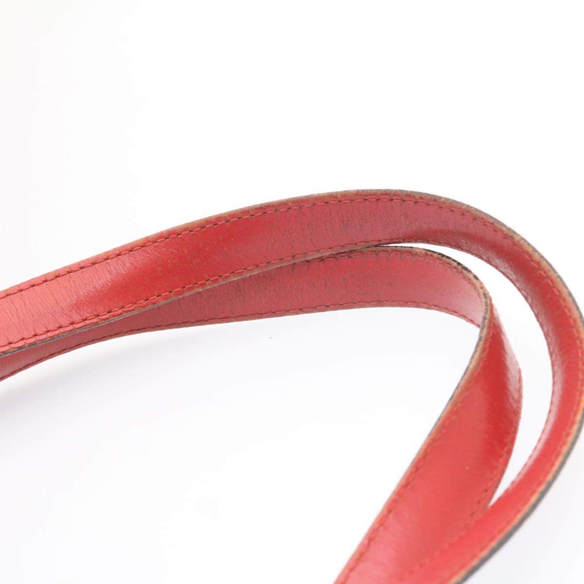 LOUIS VUITTON Epi Sac shopping Tote Bag Red M52267 LV ds176