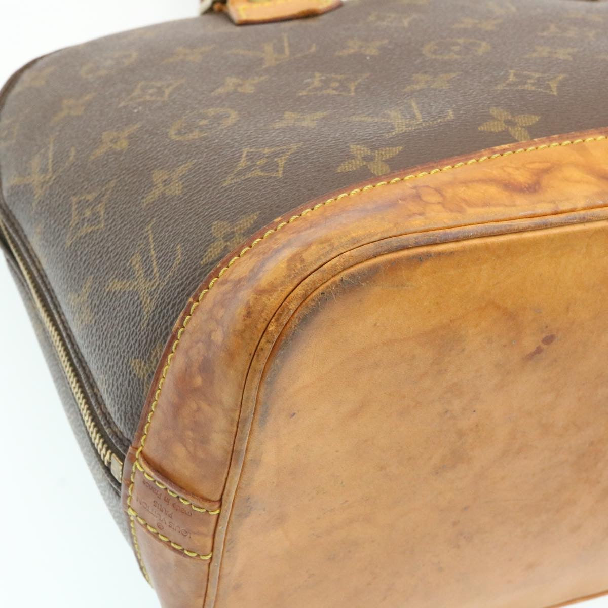 LOUIS VUITTON Monogram Alma Hand Bag M51130 LV ds179