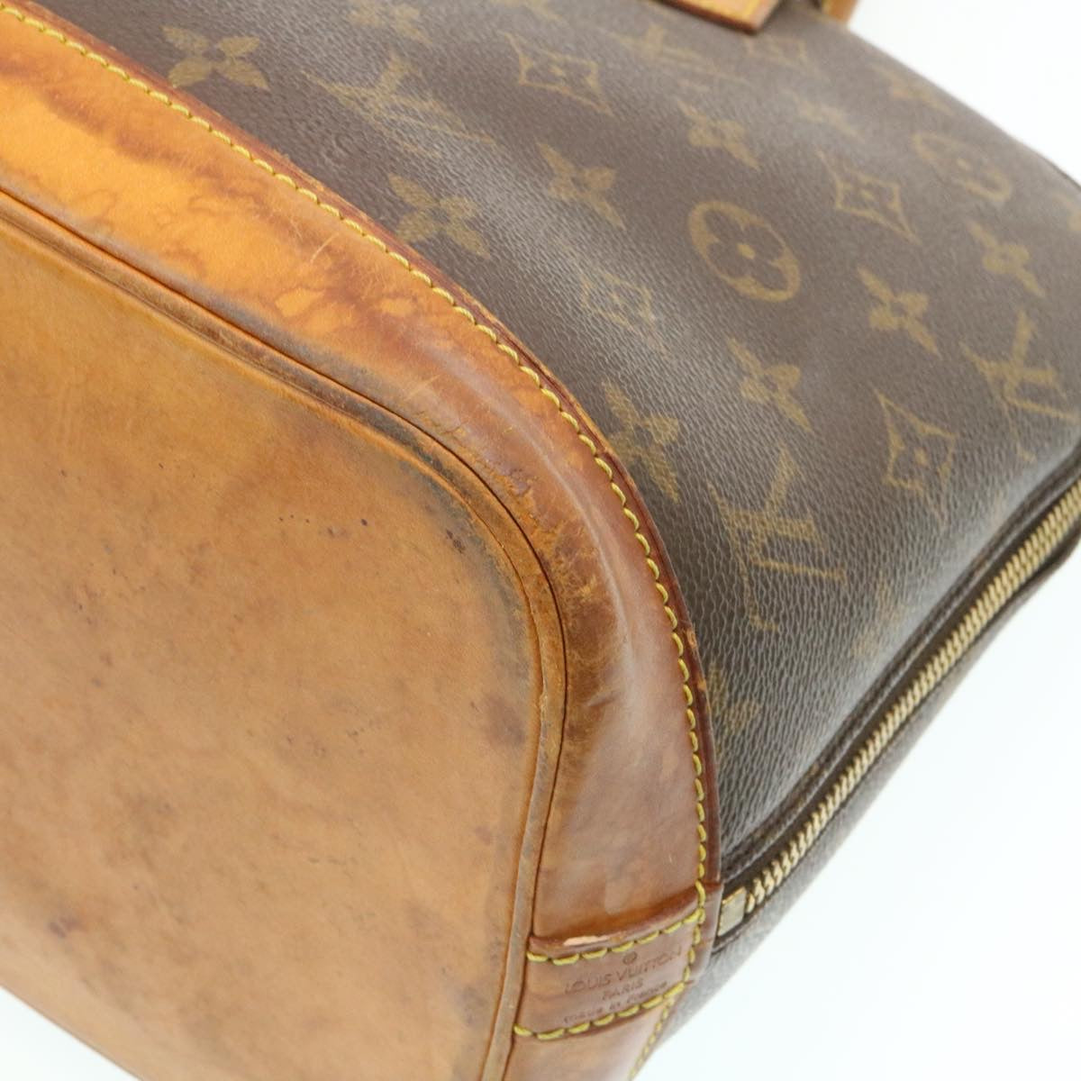 LOUIS VUITTON Monogram Alma Hand Bag M51130 LV ds179
