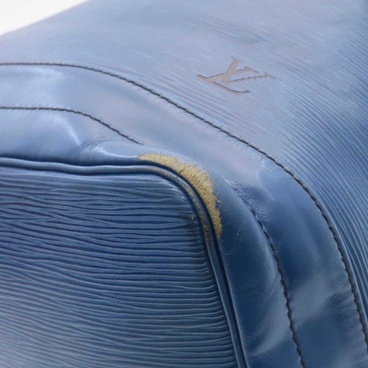 LOUIS VUITTON Epi Noe Shoulder Bag Blue M44005 LV ds217