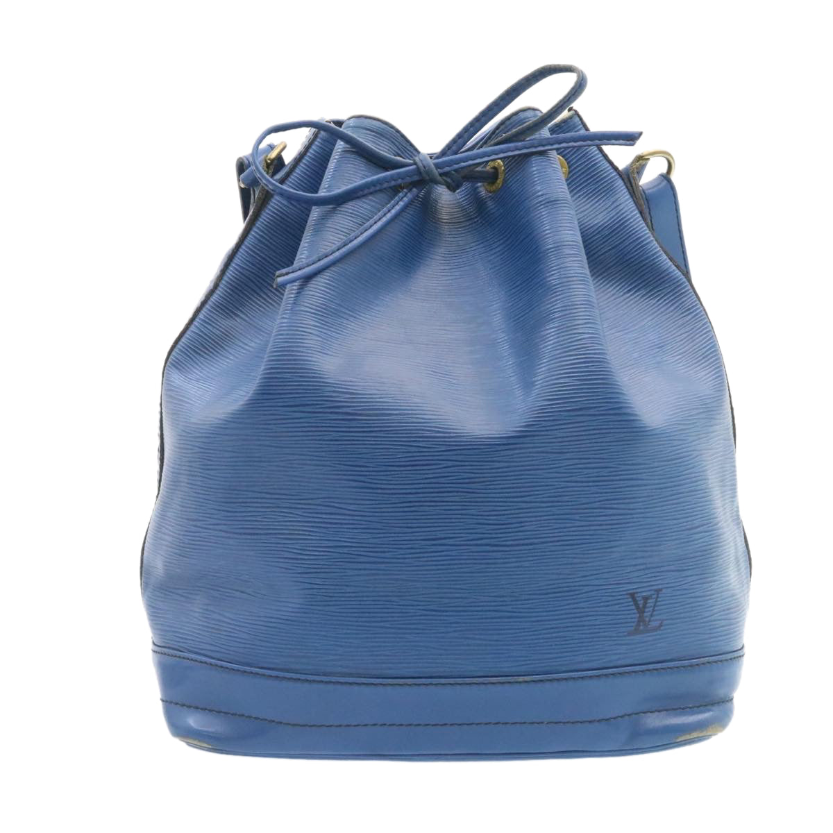 LOUIS VUITTON Epi Noe Shoulder Bag Blue M44005 LV ds217