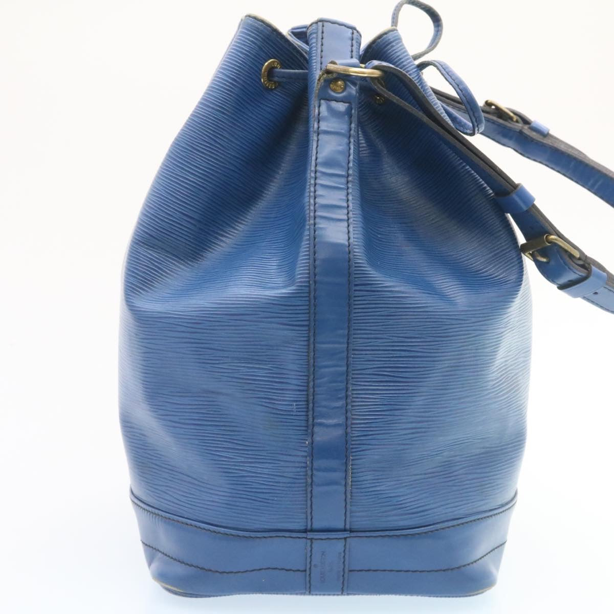 LOUIS VUITTON Epi Noe Shoulder Bag Blue M44005 LV ds217