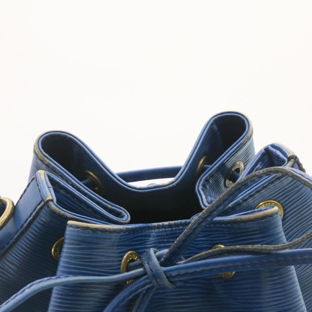 LOUIS VUITTON Epi Noe Shoulder Bag Blue M44005 LV ds217