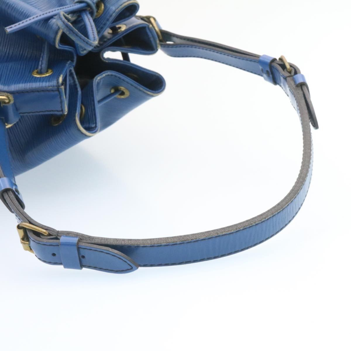 LOUIS VUITTON Epi Noe Shoulder Bag Blue M44005 LV ds217