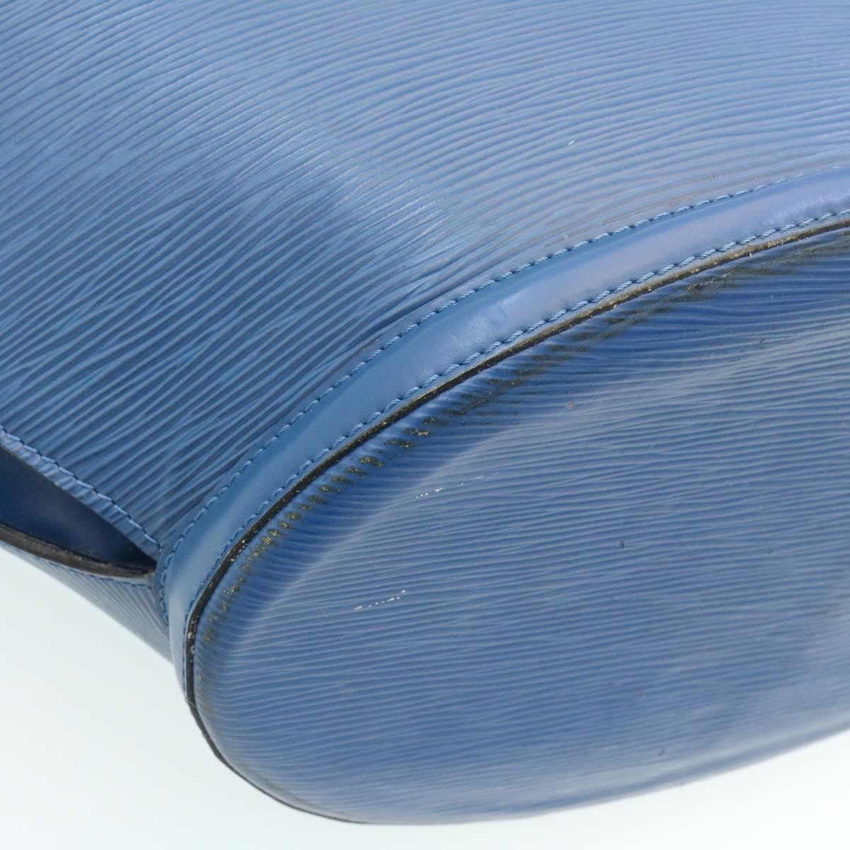 LOUIS VUITTON Epi Saint Jacques Shopping Shoulder Bag Blue M52275 ds220