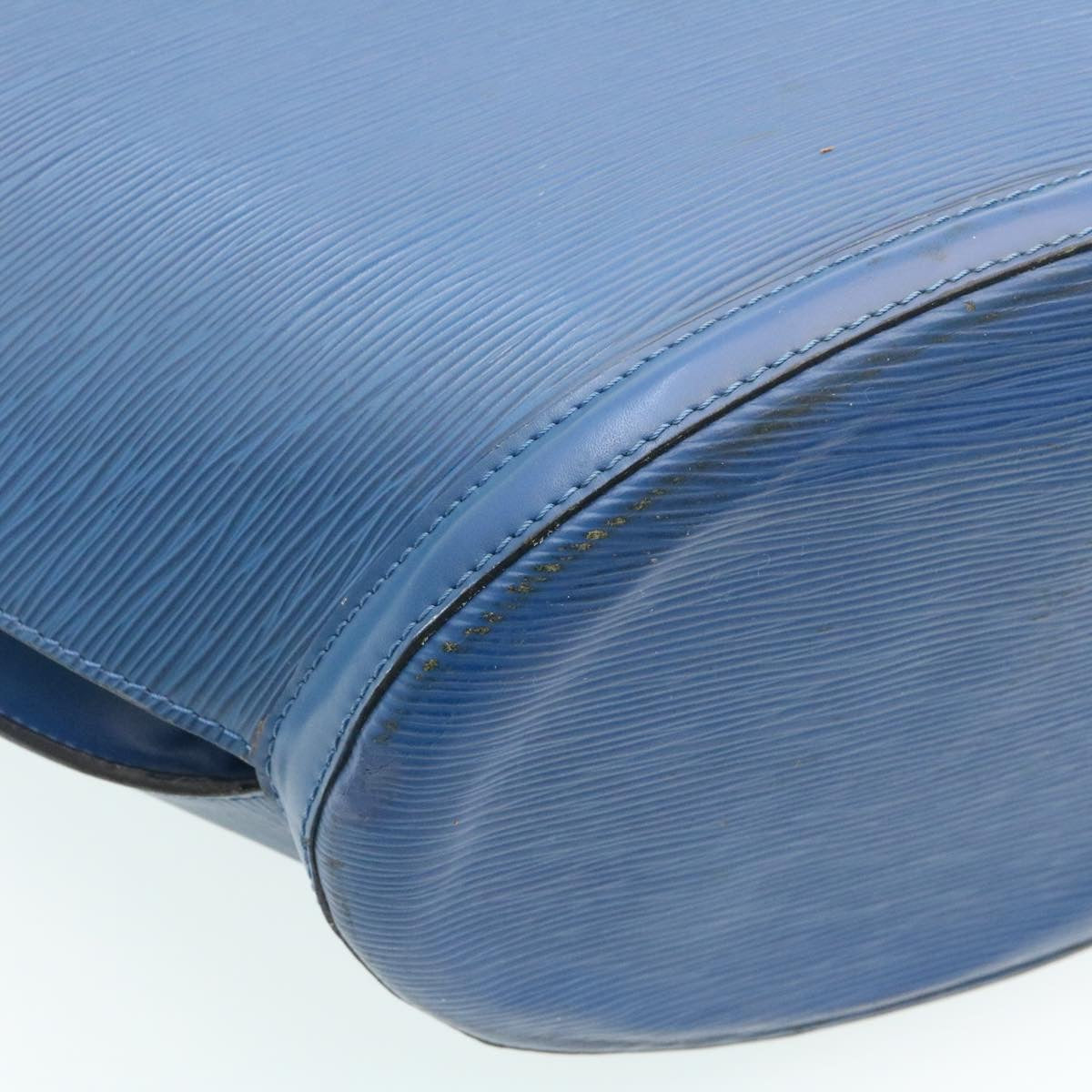 LOUIS VUITTON Epi Saint Jacques Shopping Shoulder Bag Blue M52275 ds220