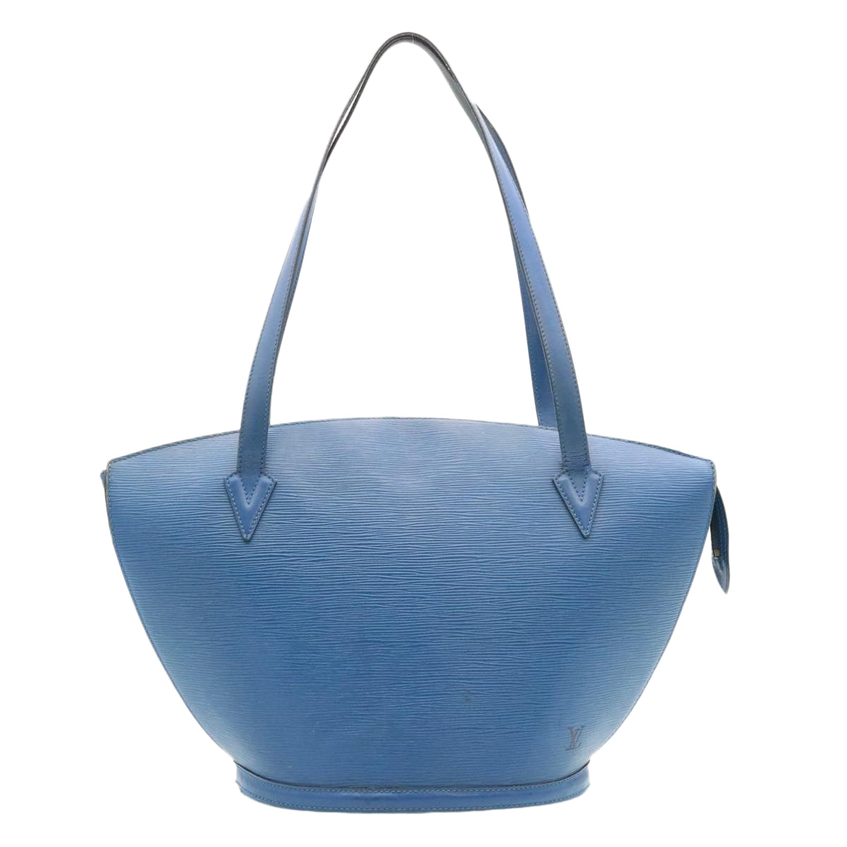 LOUIS VUITTON Epi Saint Jacques Shopping Shoulder Bag Blue M52275 ds220