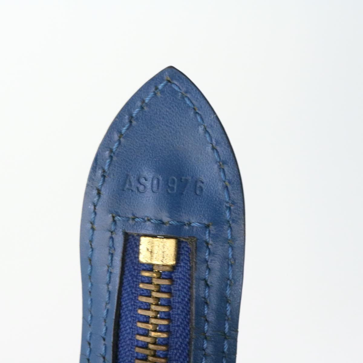 LOUIS VUITTON Epi Saint Jacques Shopping Shoulder Bag Blue M52275 ds220