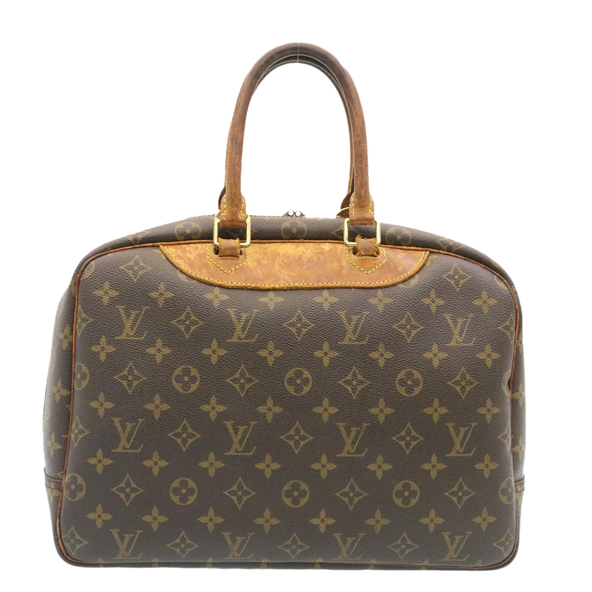 LOUIS VUITTON Monogram Deauville Hand Bag M47270 LV ds235