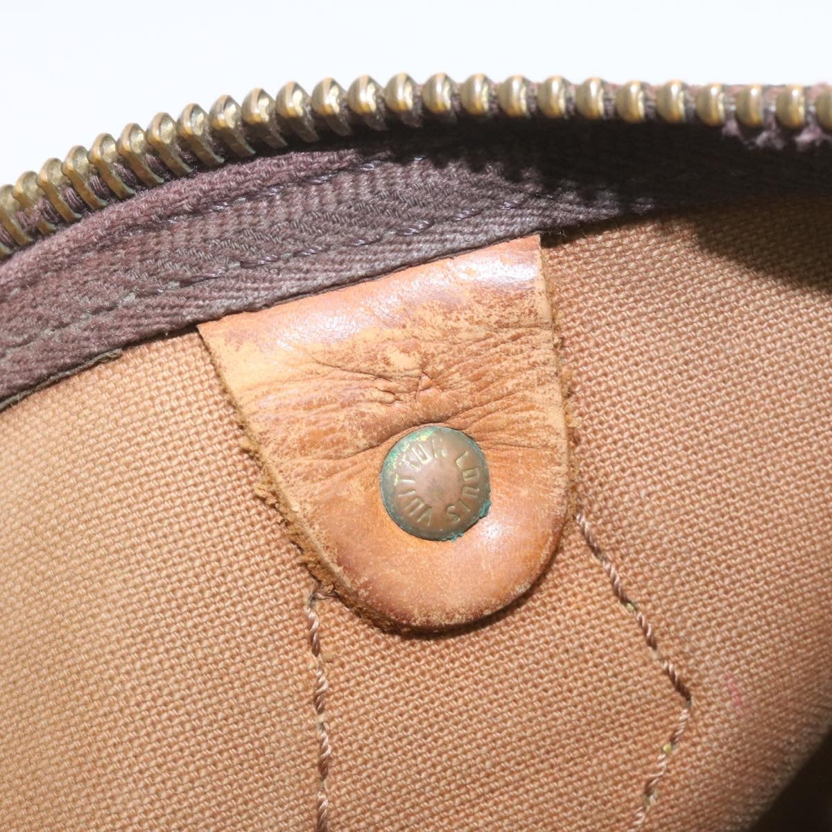 LOUIS VUITTON Monogram Speedy 35 Hand Bag M41524 LV ds280