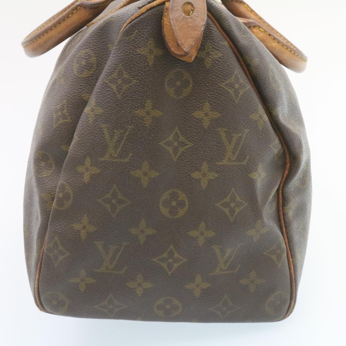 LOUIS VUITTON Monogram Speedy 35 Hand Bag M41524 LV ds280