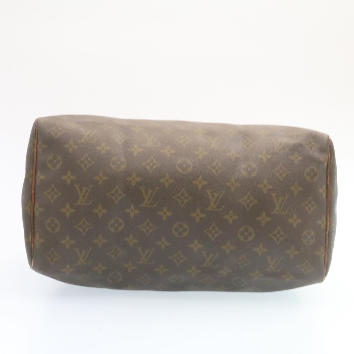 LOUIS VUITTON Monogram Speedy 35 Hand Bag M41524 LV ds280