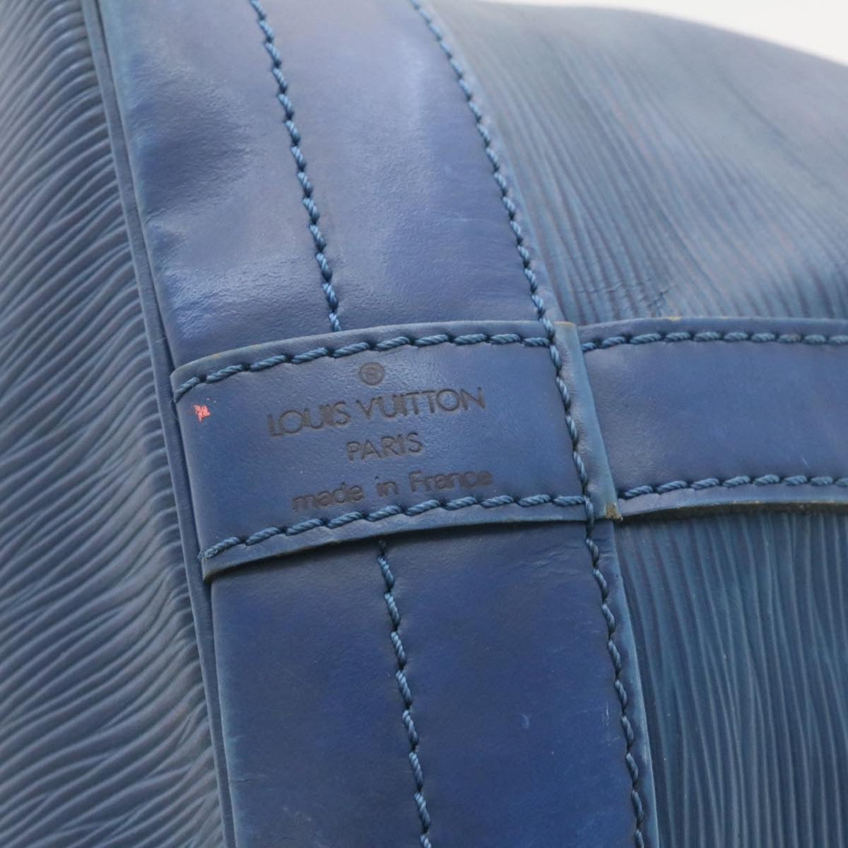 LOUIS VUITTON Epi Noe Shoulder Bag Blue M44005 LV ds289