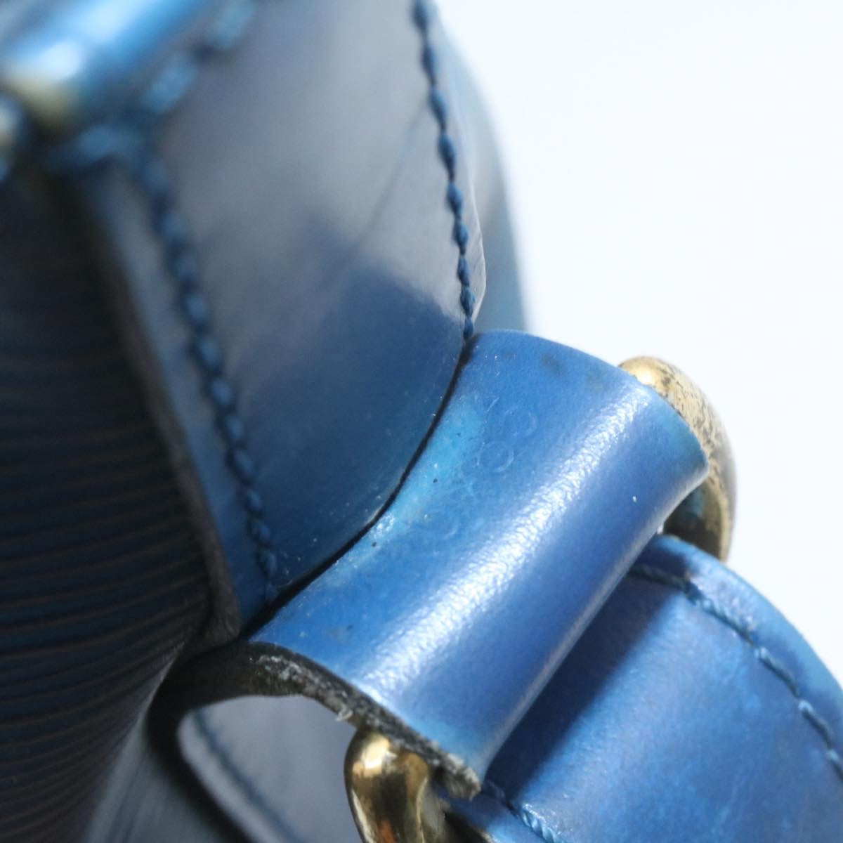 LOUIS VUITTON Epi Noe Shoulder Bag Blue M44005 LV ds289