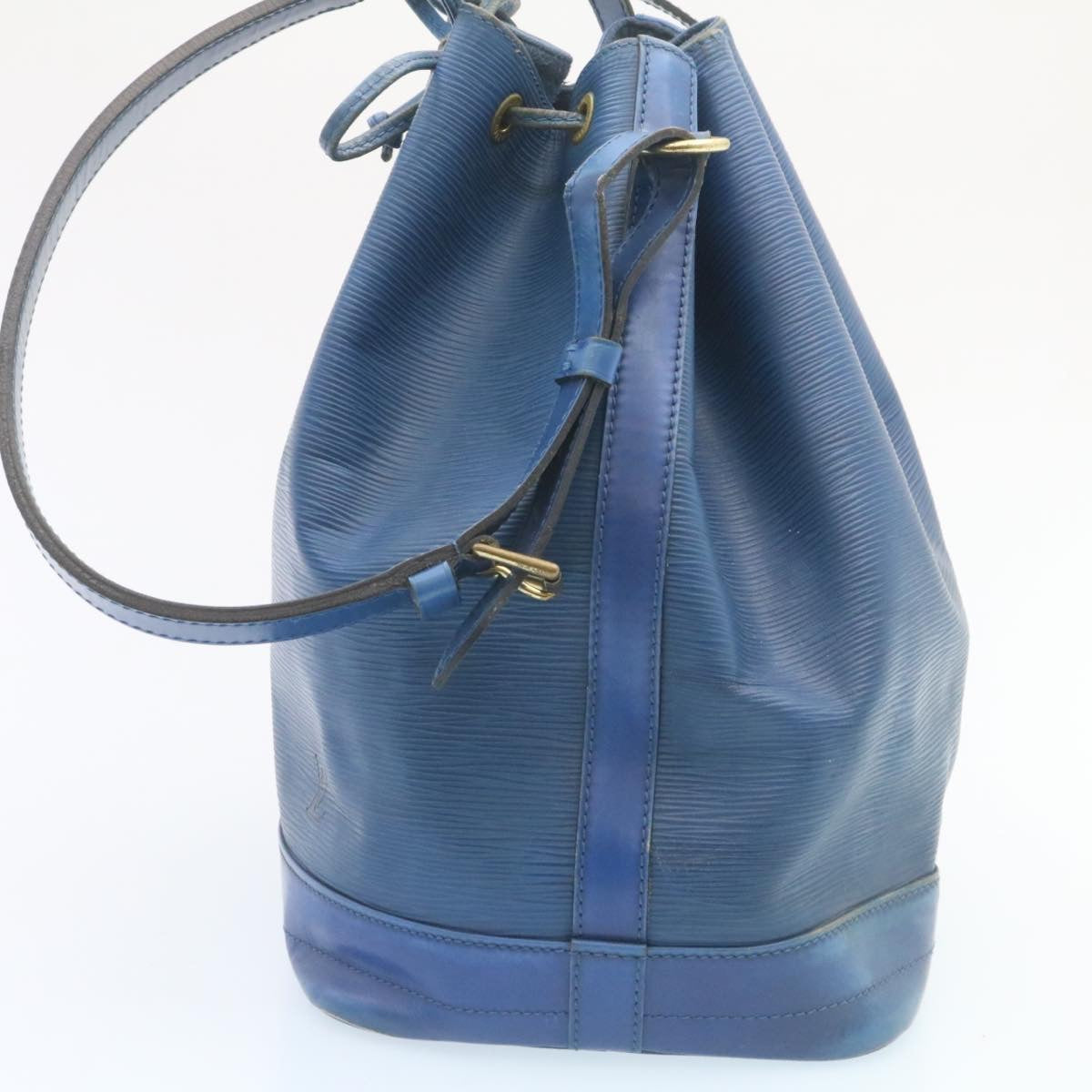 LOUIS VUITTON Epi Noe Shoulder Bag Blue M44005 LV ds289