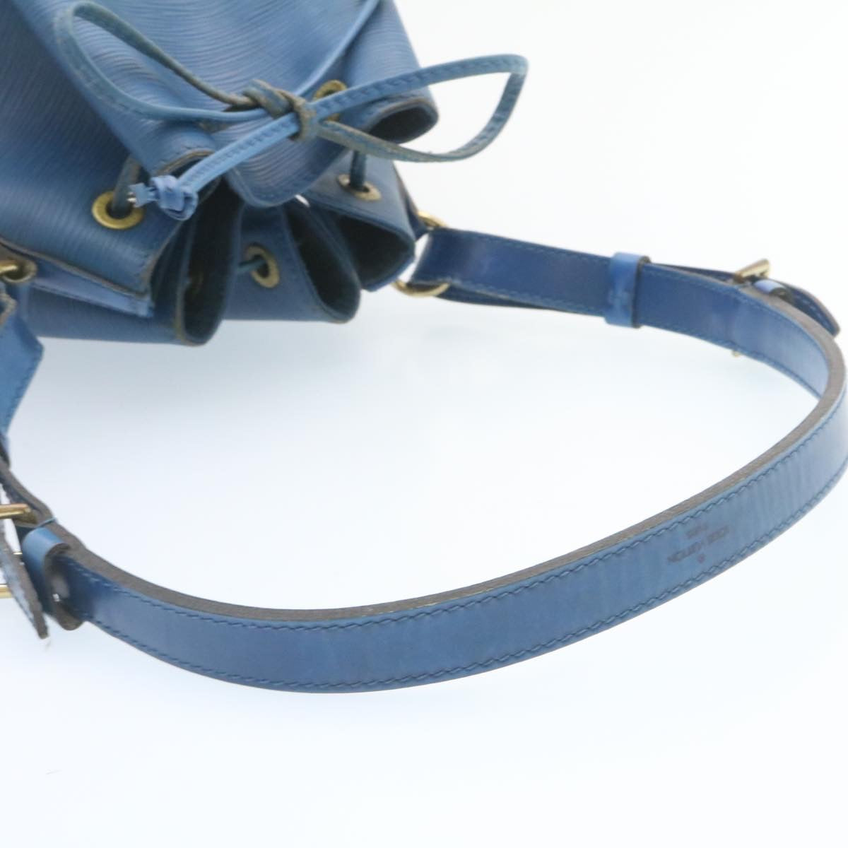 LOUIS VUITTON Epi Noe Shoulder Bag Blue M44005 LV ds289