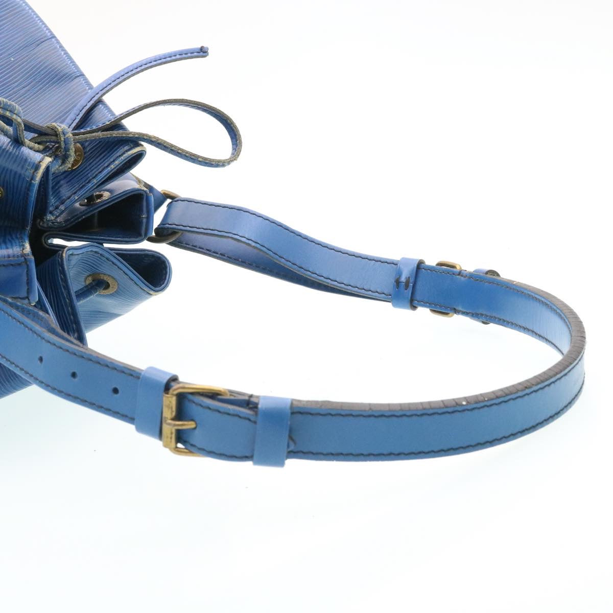 LOUIS VUITTON Epi Noe Shoulder Bag Blue M44005 LV ds338
