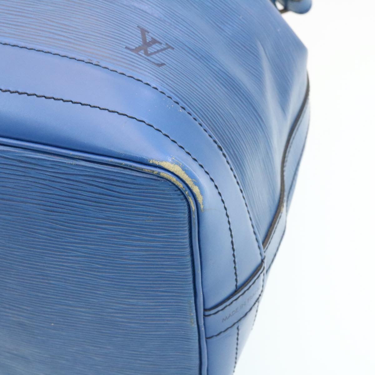 LOUIS VUITTON Epi Noe Shoulder Bag Blue M44005 LV ds338