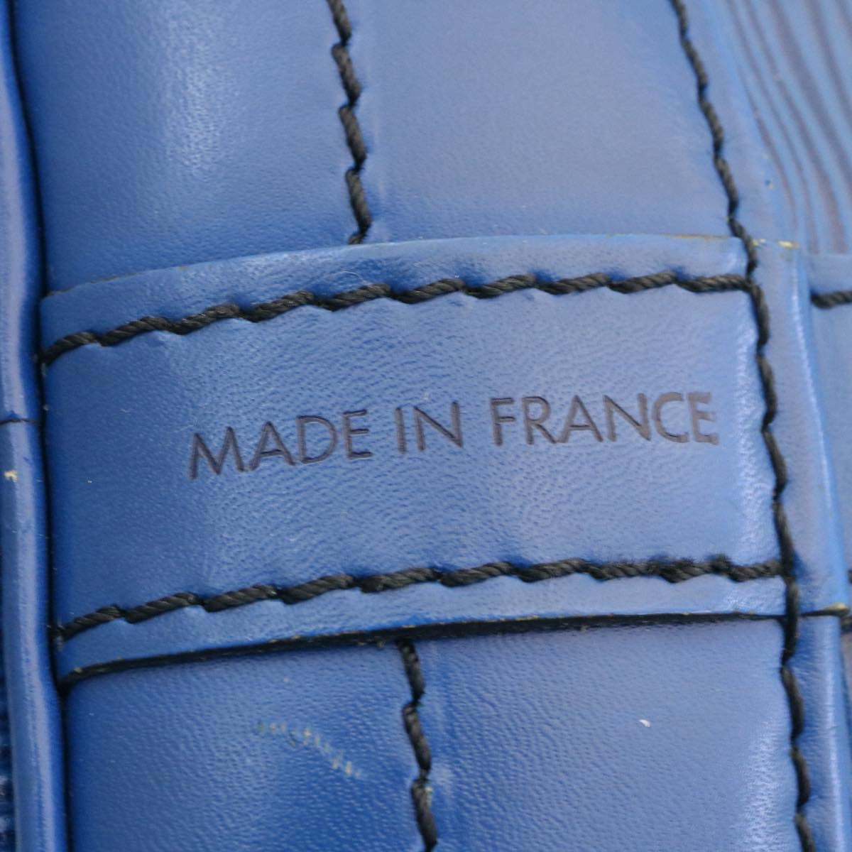 LOUIS VUITTON Epi Noe Shoulder Bag Blue M44005 LV ds338