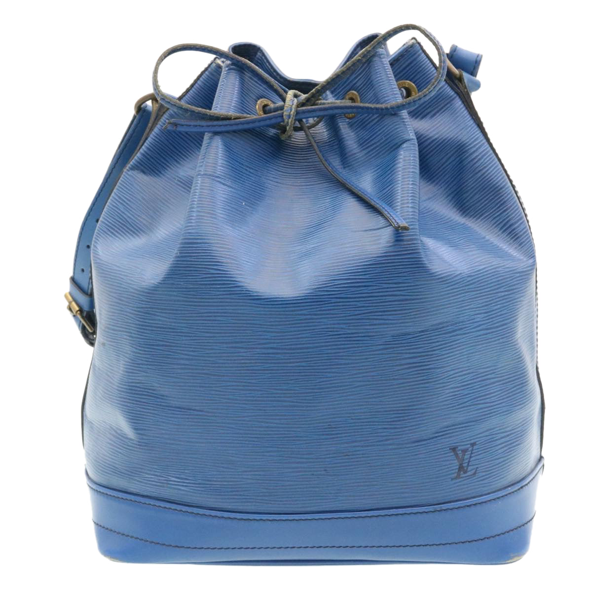 LOUIS VUITTON Epi Noe Shoulder Bag Blue M44005 LV ds338