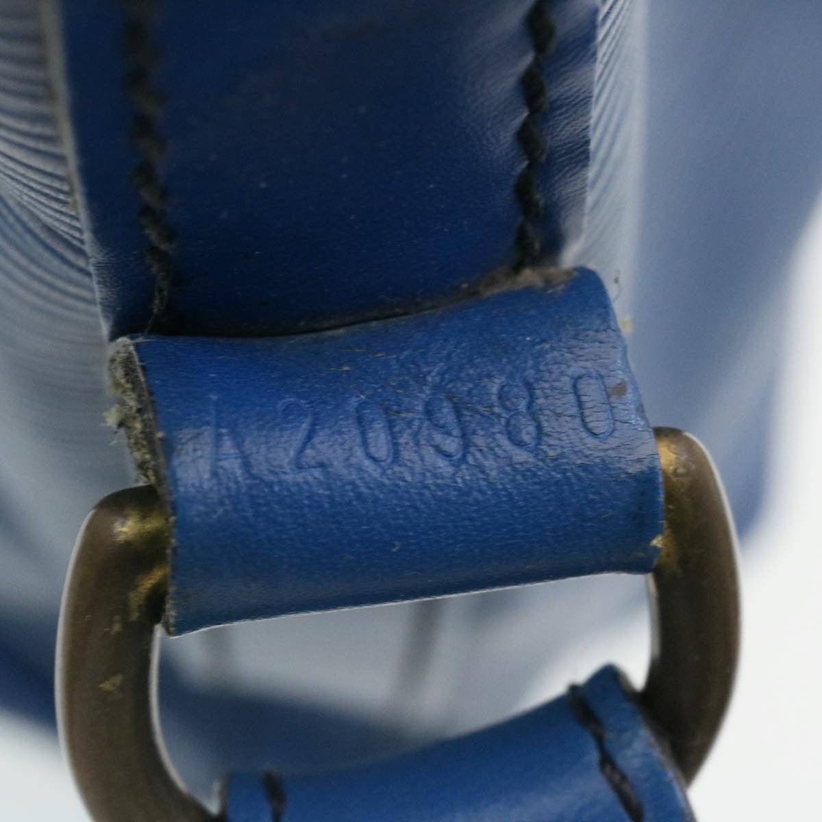 LOUIS VUITTON Epi Noe Shoulder Bag Blue M44005 LV ds338