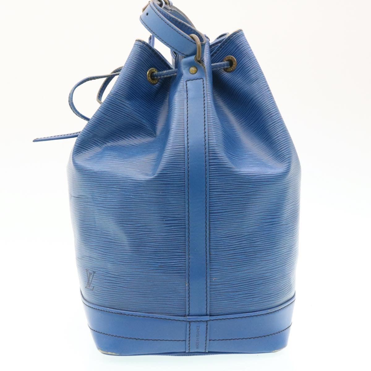 LOUIS VUITTON Epi Noe Shoulder Bag Blue M44005 LV ds338