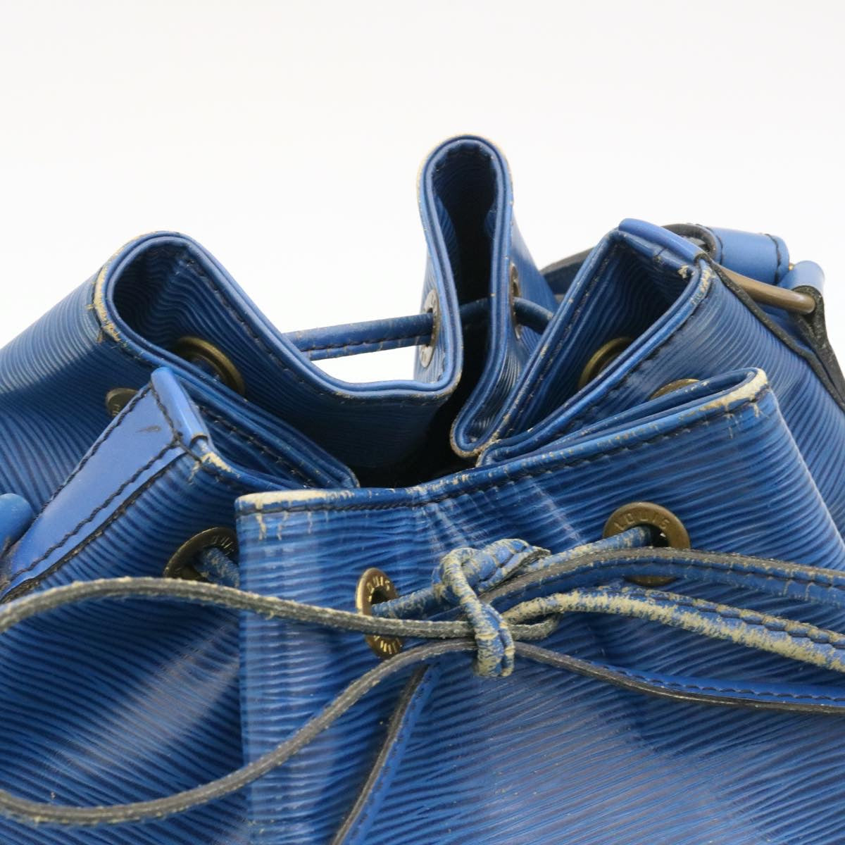 LOUIS VUITTON Epi Noe Shoulder Bag Blue M44005 LV ds338