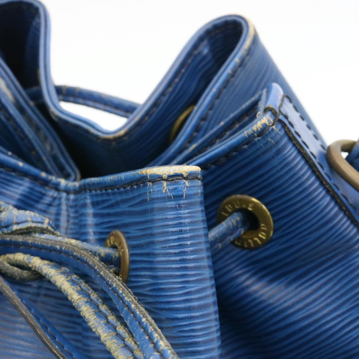 LOUIS VUITTON Epi Noe Shoulder Bag Blue M44005 LV ds338