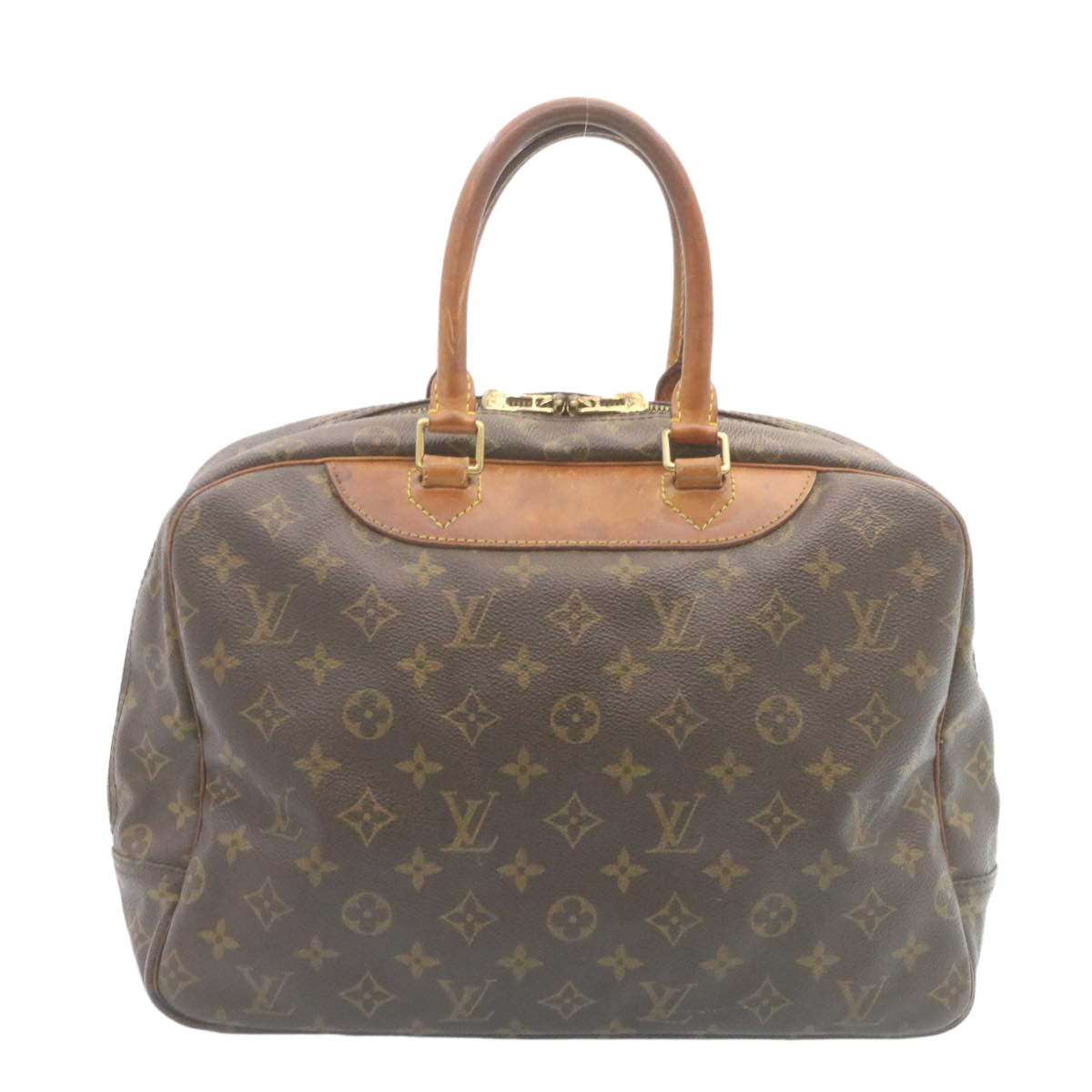 LOUIS VUITTON Monogram Deauville Hand Bag M47270 LV ds371