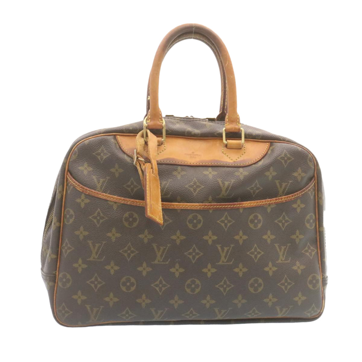 LOUIS VUITTON Monogram Deauville Hand Bag M47270 LV ds376