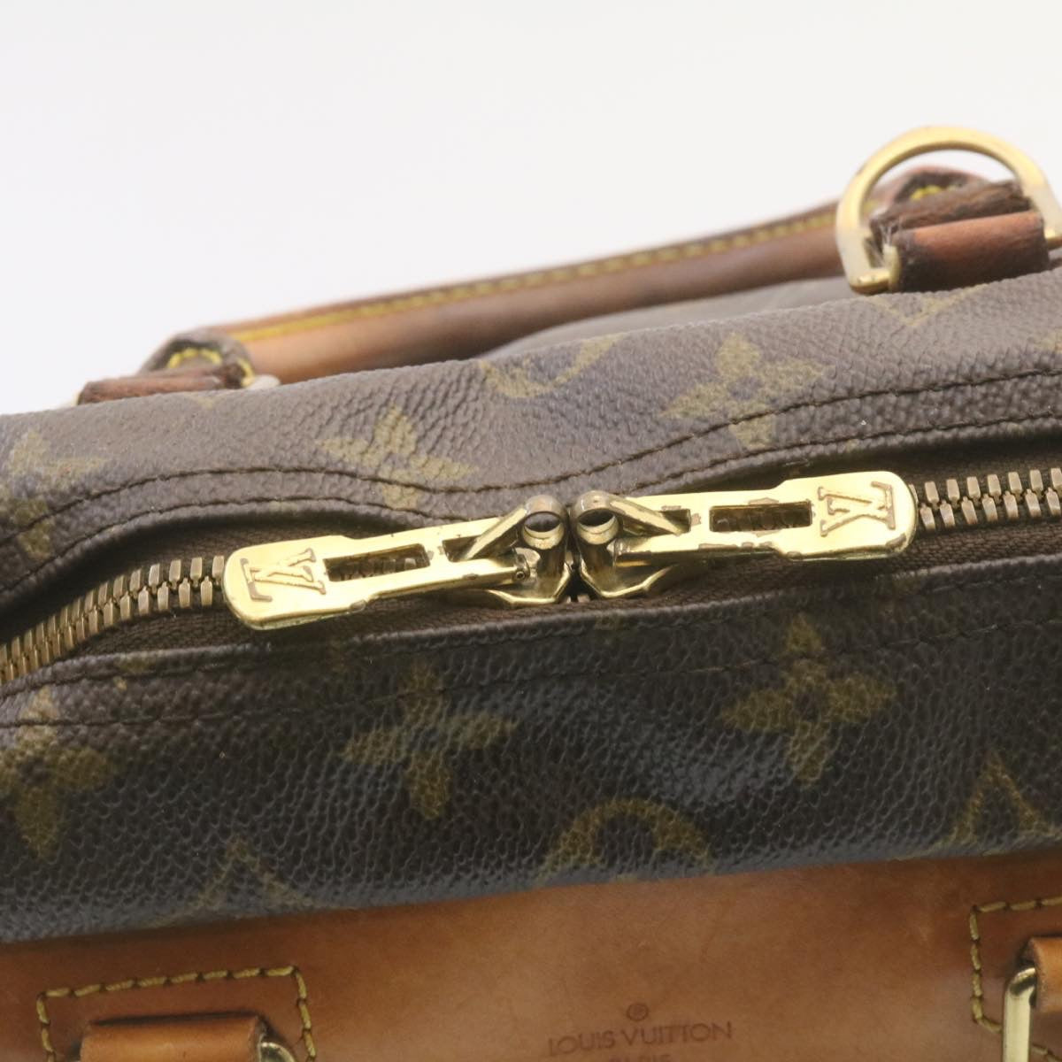 LOUIS VUITTON Monogram Deauville Hand Bag M47270 LV ds376