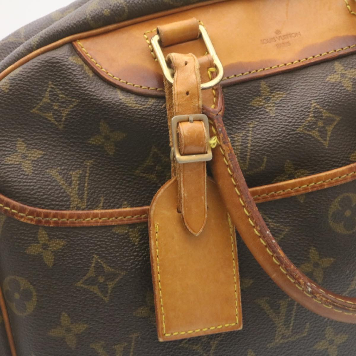 LOUIS VUITTON Monogram Deauville Hand Bag M47270 LV ds376