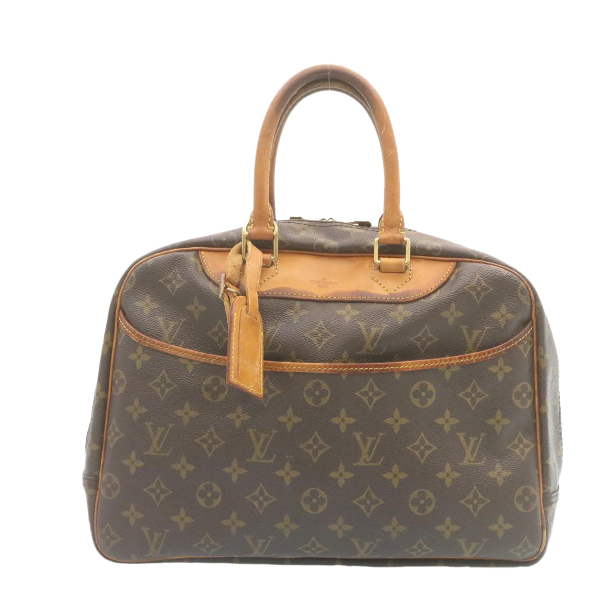 LOUIS VUITTON Monogram Deauville Hand Bag M47270 LV ds376