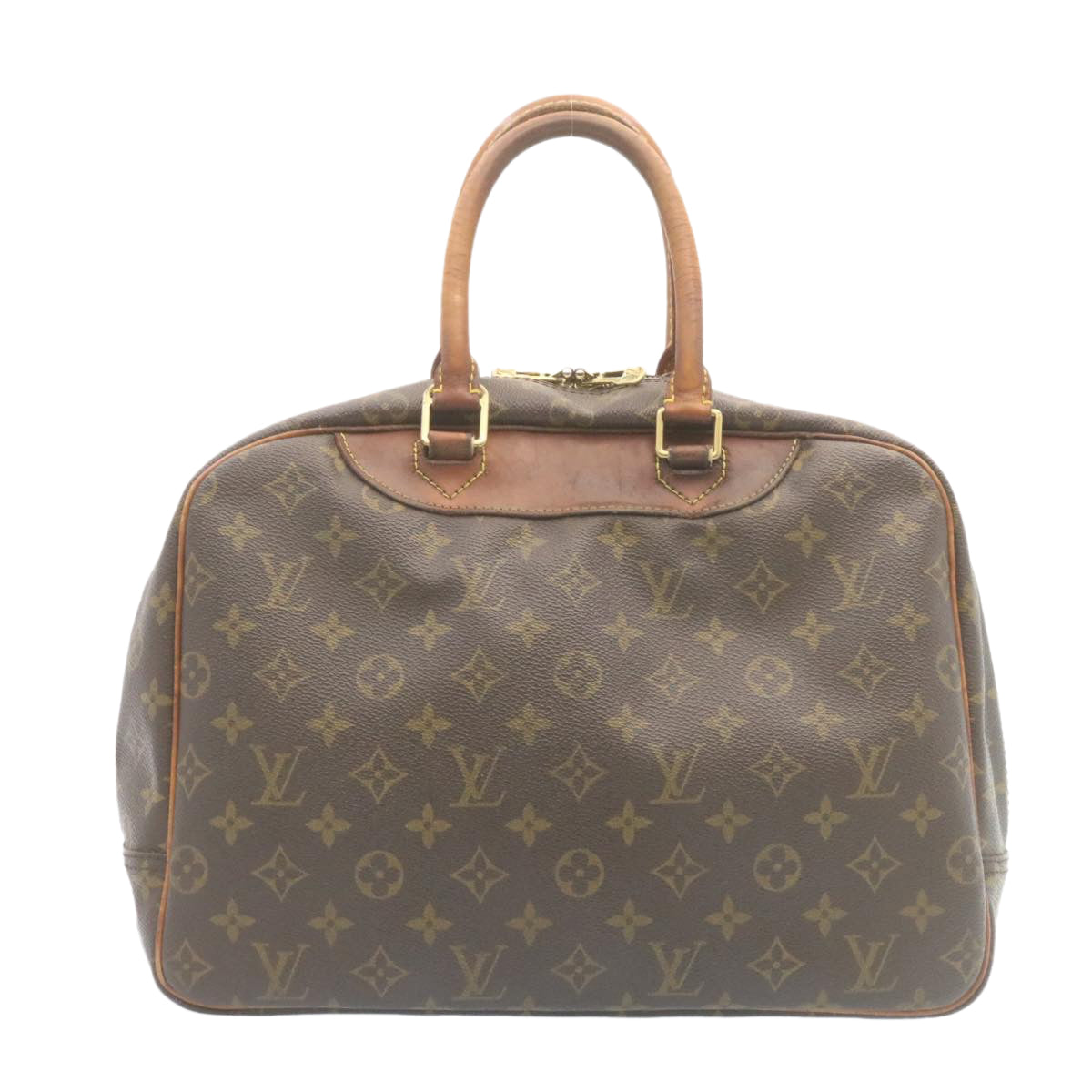 LOUIS VUITTON Monogram Deauville Hand Bag M47270 LV ds376