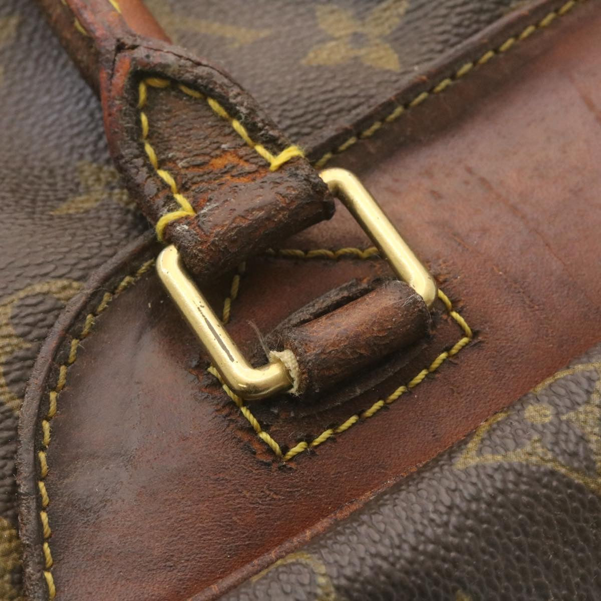 LOUIS VUITTON Monogram Deauville Hand Bag M47270 LV ds376