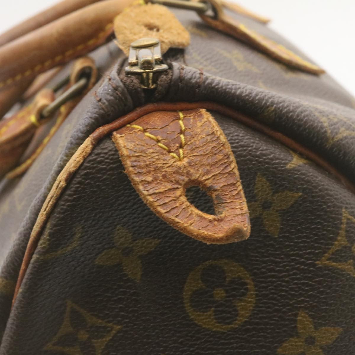 LOUIS VUITTON Monogram Speedy 35 Hand Bag M41524 LV ds377