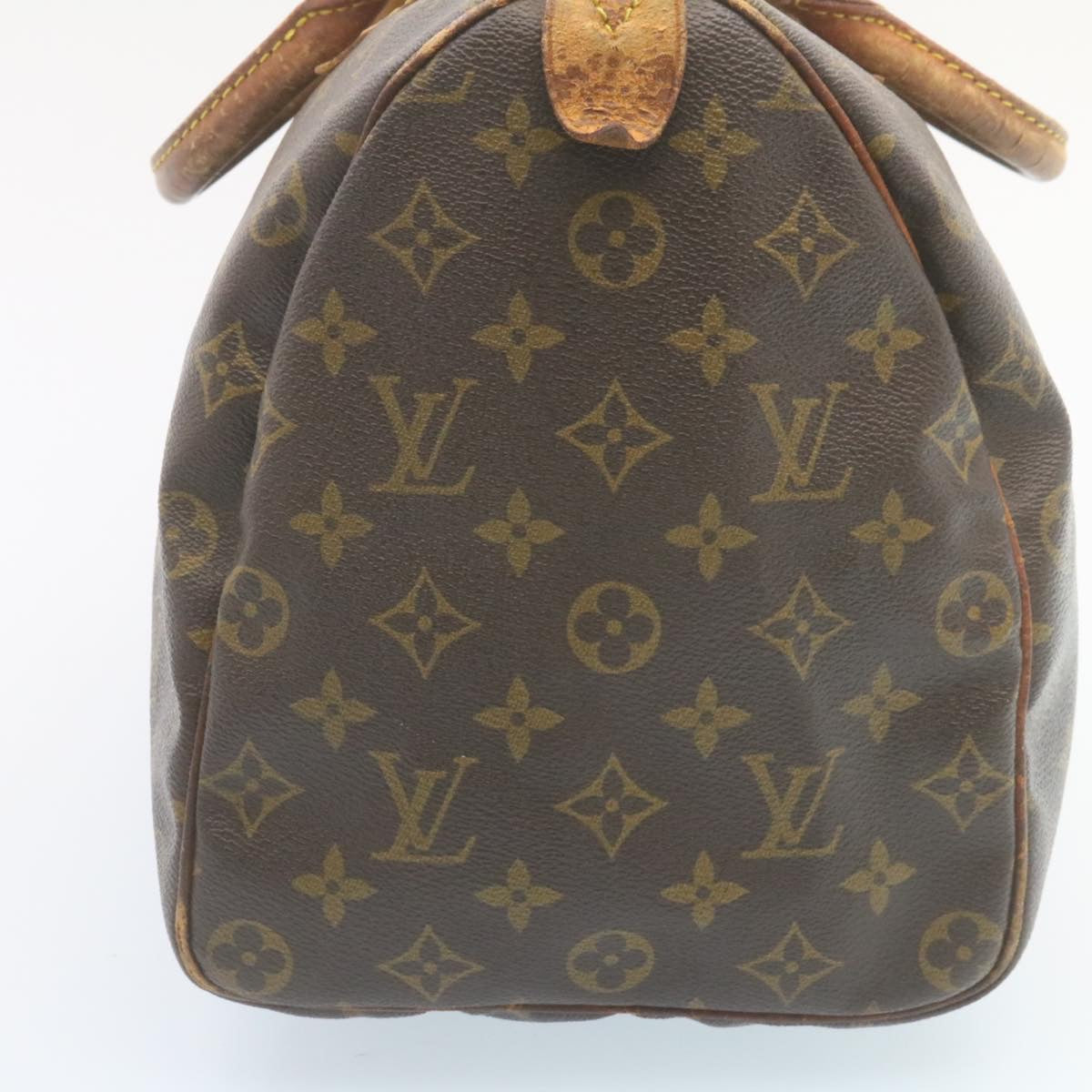 LOUIS VUITTON Monogram Speedy 35 Hand Bag M41524 LV ds377