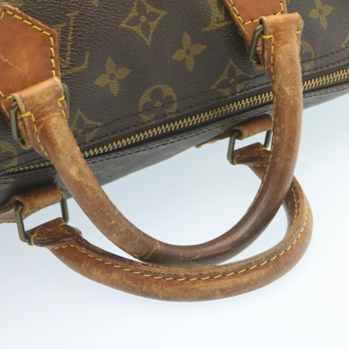 LOUIS VUITTON Monogram Speedy 35 Hand Bag M41524 LV ds377
