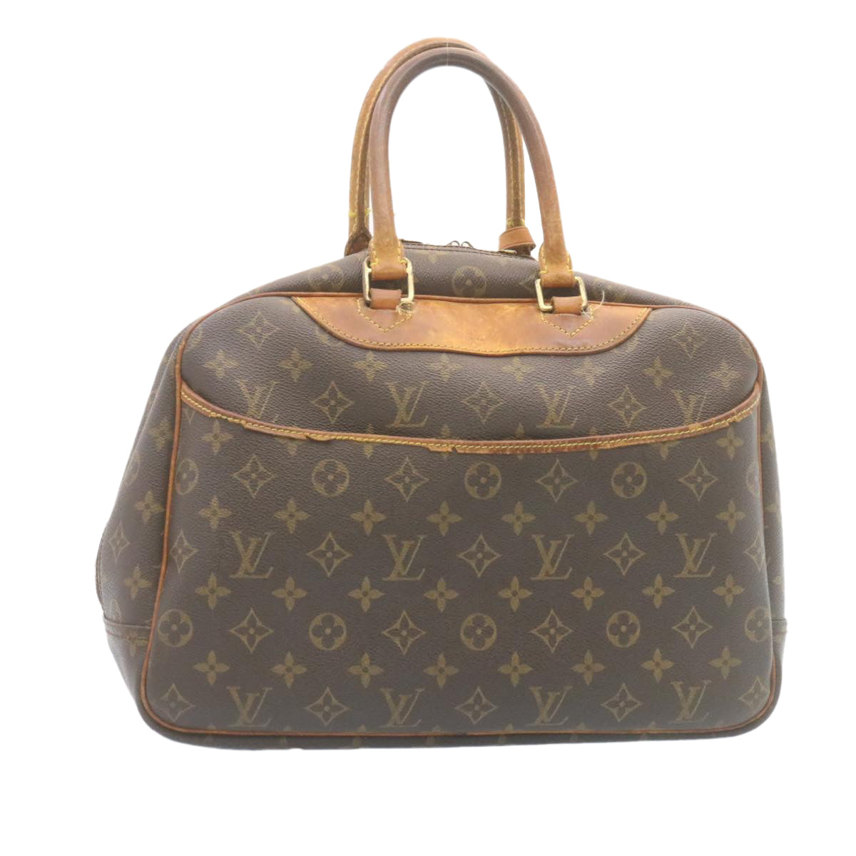 LOUIS VUITTON Monogram Deauville Hand Bag M47270 LV ds379