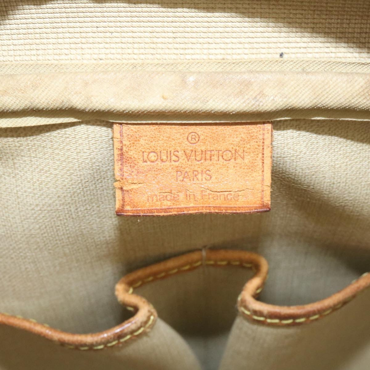 LOUIS VUITTON Monogram Deauville Hand Bag M47270 LV ds379